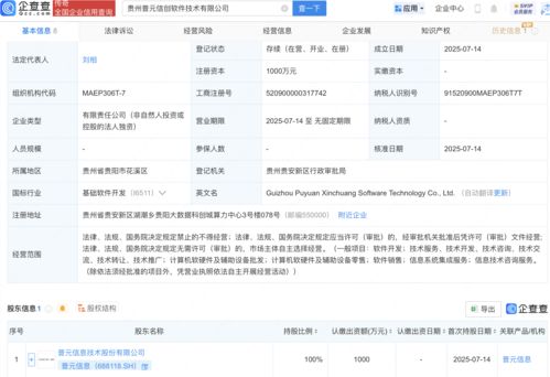 普元信息布局西南市場 在貴州設立軟件技術子公司